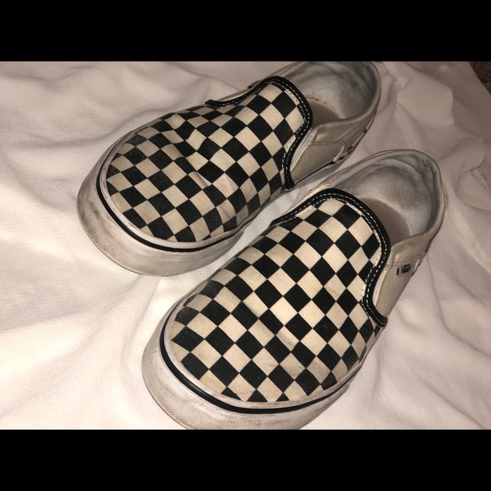 Checkered Vans